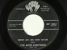 Rockabilly/R&B Popcorn 45 - Benny Joy - Ittie Bittie Everything - Buck Ram - mp3