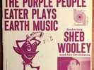 THE PURPLE PEOPLE EATER Plays Earth Music  SHEB WOOLEY MGM X1607 EP RARE VG++
