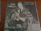 Elvis Presley, Love me Tender, RCA # 6643, Pic sleeve only, vg++, black & white