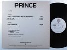 PRINCE Let's Pretend We're Married WARNER BROS 12