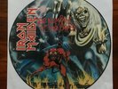 IRON MAIDEN The Number Of The Beast PICTURE DISC EMI EMCP 3400 VINYL LP EX
