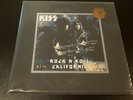 kiss - rock and roll california  - lp- test pressing-white for the pic.disc
