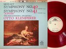 JAPAN SCA-1075 SAMPLE/TEST- Mozart Symphony No.40 & 41 KLEMPERER LP (= sax 2486)