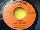 Rare TN Bluegrass 45 : Luke Thompson   Rawhide   Hammond 4062 Nashville TN