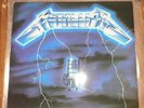 Metallica Ride the Lightning Vinyl MEGAFORCE RECORDS - AUTOGRAPHED FLYER