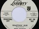 Eddie Cochran - Somethin' Else / Boll Weevil Song - US Liberty 55203 Promo
