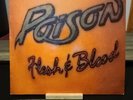 Poison Flesh and Blood Original 1990 Enigma UK EST 2126 Release RARE