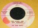 Rare Doo-Wop 45 rpm THE TEAR DROPS Josie 1954 45-766 THE STARS ARE OUT TONIGHT