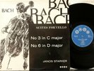 SAGA XID 5161 UK Janos Starker, Bach solo cello suites #3 & #6
