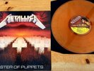 METALLICA Master Of Puppets *ORANGE* Ltd Edition UK MFN 60 Vinyl LP Album Record