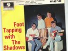 THE SHADOWS  1963  EP FOOT TAPPING WITH  THE SHADOWS COLUMBIA ORIGINAL  RARE