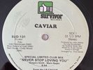 Caviar - Never Stop Loving You - Survivor - RARE DISCO BOOGIE 12