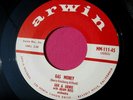 JAN & ARNIE - Gas Money - 45 rpm - Arwin 111 - VG++ to Near Mint