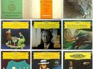 9 DEUTSCHE GRAMMOPHON LPs Karajan Monique Haas Wilhelm Kempff Barenboim Gulda