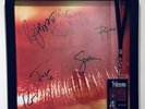 the cure SIGNED Kiss me kiss me 2LPS Orig FRAMED w/Hall of Fame Pass 3/29/19