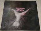EMERSON, LAKE & PALMER First Album LOVELY UK 1971 ISLAND PINK RIM EX LP & COVER.