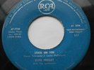 JAMAICA  ELVIS PRESLEY Stuck On You / Fame & Fortune RCA Blue Label 47-7740 45