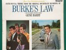 BURKE'S LAW TV Soundtrack LP Gene Barry Herschel Burke Gilbert Regis Toomey Amos