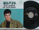 Elvis Presley - Long Legged Girl / That's Someone You Never Forget - USA 45 + PS