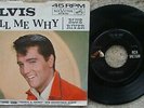 Elvis Presley - Blue River / Tell Me Why -  USA 45 + RARE Picture Sleeve 47-8740