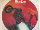 EX/EX Meat Loaf Bat Out Of Hell Vinyl Picture Disc LP Meatloaf