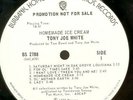 Tony Joe White Homemade Ice Cream 1973 Promo Vinyl LP 33rpm Warner Bros. (P1)