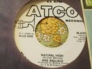 Mighty Mod Psych Dance Floor 45 Mike Wallace Natural High Promo EX HEAR