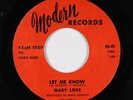 Northern Soul 45 - Mary Love - Let Me Know - Modern - mp3