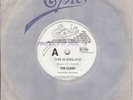 THE CLASH - THIS IS ENGLAND - AUSTRALIA RARE PROMO 7