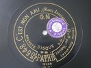 Albert Vaguet Marie Antoinette Song Etched Vertical Cut Pathe 2741/3648