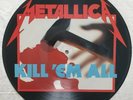 Metallica Kill 'Em All LP Vinyl Picture Disc MFN 7 P - Very Good Condition Disc