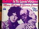 7'Marc Bolan/Gloria Jones  To know you.../City Port  Germany PIC-SLEEVE T.REX