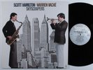 SCOTT HAMILTON/WARREN VACHE Skyscrapers CONCORD JAZZ LP NM v