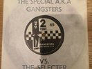 The Special AKA - Gangsters TT1 2 Tone Ska Original Hand Stamped Sleeve ONE OFF