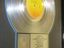 MADONNA LP RIAA PLATINUM Record Award Sold by VH1 Save The Music charity Event