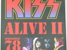 KISS – “Alive II” 4 Pict Disc BOX, USA / Springfield, Jan. 1978, GADGETS, POSTER