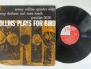 SONNY ROLLINS PLAYS FOR BIRD TOP RANK RANK 5076 Japan FLIPBACK COVER VINYL LP