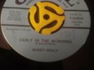 BUDDY HOLLY: Early In The Morning / Now We're One by bobby darin rare