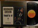 Booker Ervin That's it w.H.Parlan-Tucker-Harewood Candid (Japan) stereo w.insert