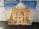 Iron Maiden Powerslave Uk A2 B1 Pressing Textured Sleeve With Inner Ex