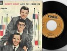 BUDDY HOLLY CRICKETS deutsche Coral Single + 2x Cover OH,BOY /PEGGY SUE