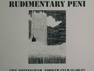 Rudimentary Peni ?– Live Nottingham, Yorker Club, 01/08/1982  vinyl lp