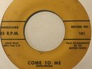 R&B Soul Doo Wop Rock'n'Roll 45 MARV JOHNSON Come To Me TAMLA Whisper HEAR