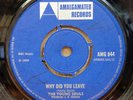 THE YOUNG SOULS WHY DID YOU LEAVE MAN A WAIL UK AMALGAMATED 7