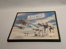 STAR WARS THE STORY OF EMPIRE STRIKES BACK LP/BOOK in glass/metal frame