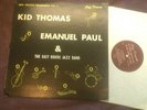 KID THOMAS,EMANUEL PAUL & EASY RIDERS JAZZ BAND-NEW ORLEANS RENAISSANCE II LP