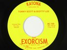 C&W Novelty 45 - Tommy Scott & Scotty Lee - The Exorcism - Katona - mp3