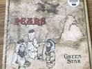 PEARS - GREEN STAR - GREEN / BLACK SPLATTER   (NOFX ,DEAD TO ME,SOIA, CONVERGE)