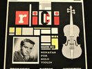 RUGGIERO RICCI Solo Recital UK Decca ED1 SXL 2240 WBg 1960 *MINT-* LP Superb