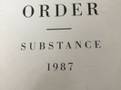 New Order - Substance Vinyl LP (Original 1987 Condition Very Good)